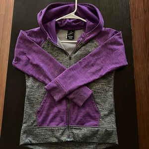 Head Womens full zip front pocket hoodie size Medium